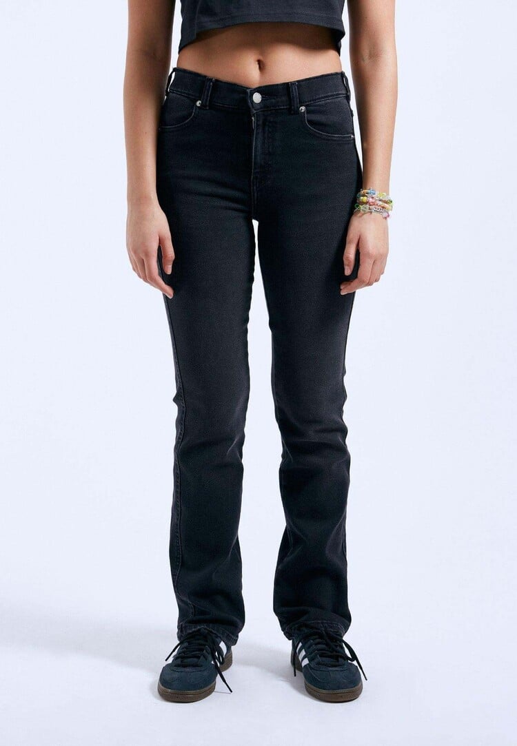 Dr Denim Dr. Denim Lexy Straight Denim (Womens) | Black Mist