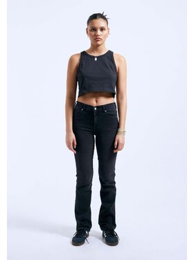 Dr Denim Dr. Denim Lexy Straight Denim (Womens) | Black Mist