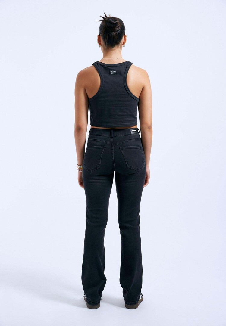 Dr Denim Dr. Denim Lexy Straight Denim (Womens) | Black Mist