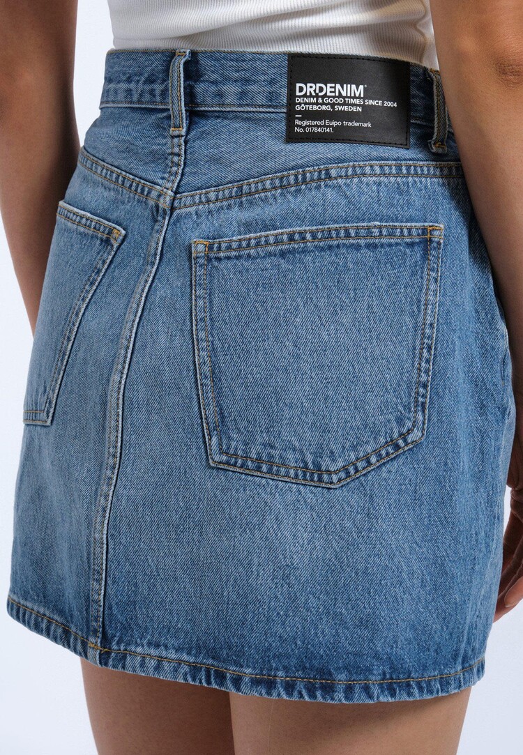 Dr Denim Dr. Denim Arch Skirt (Womens) | Stream Sky Used