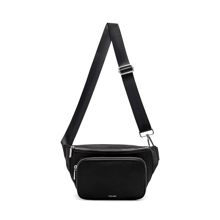 Pixie Mood Pixie Mood Aaliyah Fanny Pack | Black Nylon