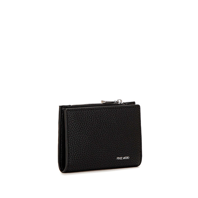 Pixie Mood Pixie Mood Aiko Wallet | Black Pebbled