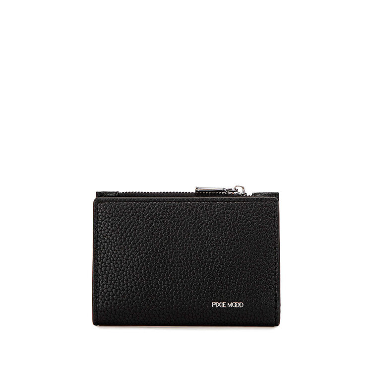 Pixie Mood Pixie Mood Aiko Wallet | Black Pebbled