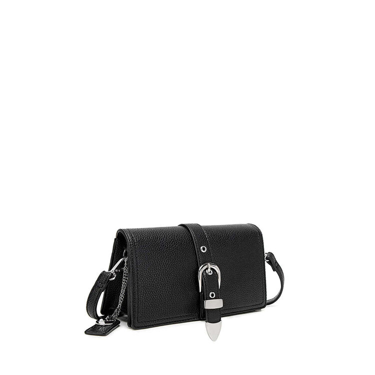 Pixie Mood Pixie Mood Beau Crossbody | Black Pebbled