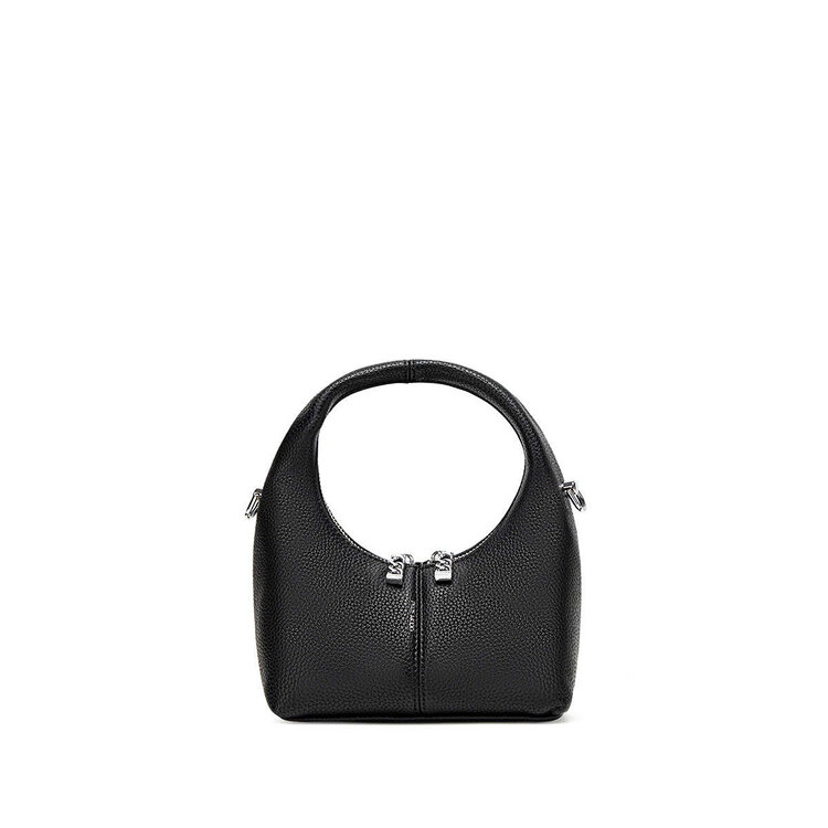 Pixie Mood Pixie Mood Circle Crossbody Bag | Black Pebbled