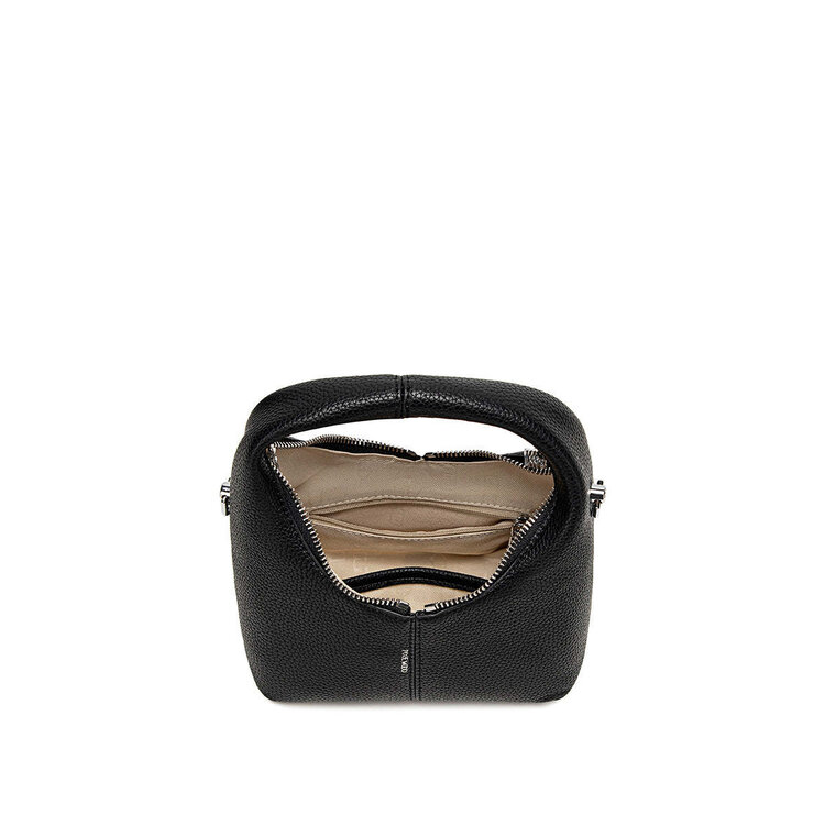 Pixie Mood Pixie Mood Circle Crossbody Bag | Black Pebbled