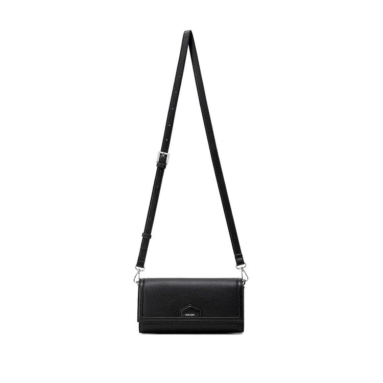Pixie Mood Pixie Mood Krista Shoulder Bag | Black Pebbled