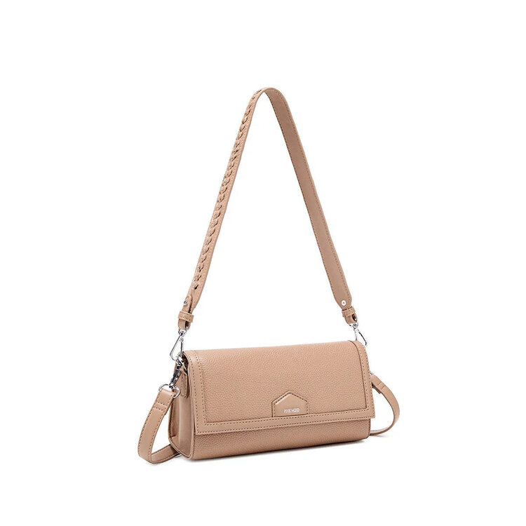 Pixie Mood Pixie Mood Krista Shoulder Bag | Latte Pebbled
