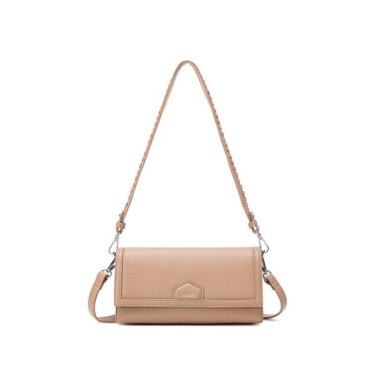 Pixie Mood Pixie Mood Krista Shoulder Bag | Latte Pebbled