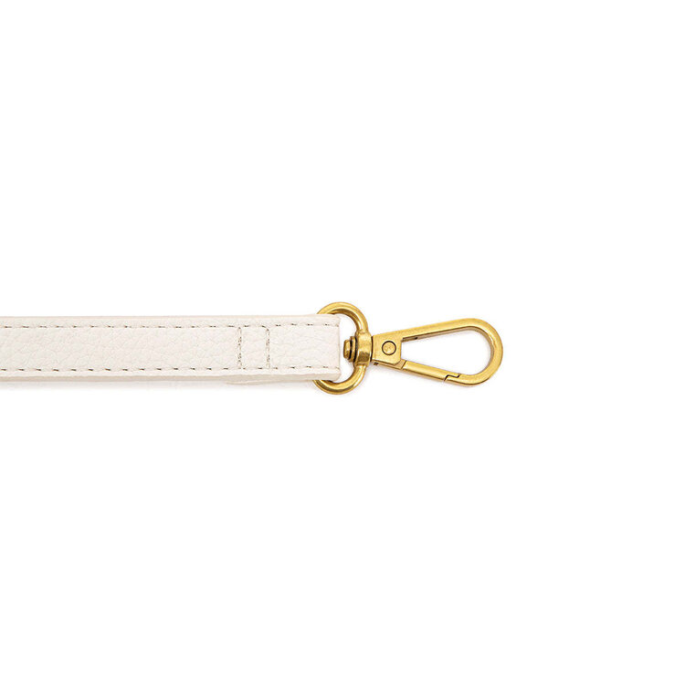 Pixie Mood Pixie Mood Lock Crossbody | Coconut Cream Pebbled