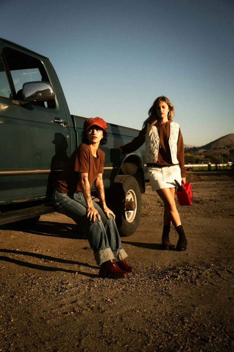 Brixton Brixton Cross Loop Ft Hoodie (Womens) | Pinecone Brown