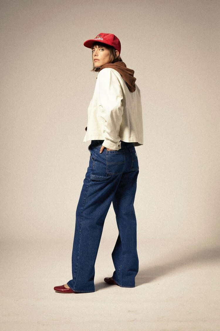 Brixton Brixton Mechanics Garage Zip Jacket (Womens) | Egret White