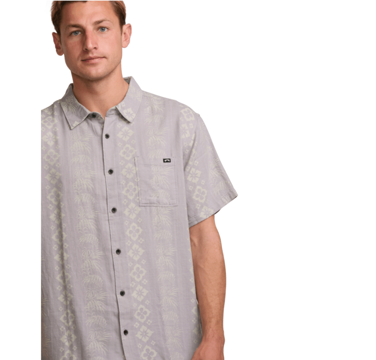 Billabong Billabong Sundays Jacquard Ss (Mens) | Light Purple