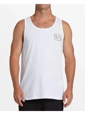 Billabong Billabong Crayon Waves Premium Tank (Mens) | White