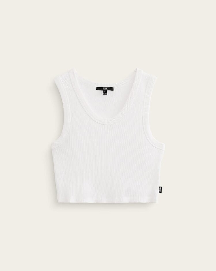 Vans Vans Drew Rib Tank (Womens) | White