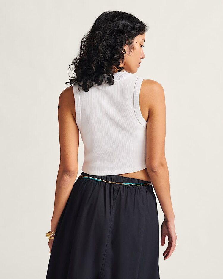 Vans Vans Drew Rib Tank (Womens) | White