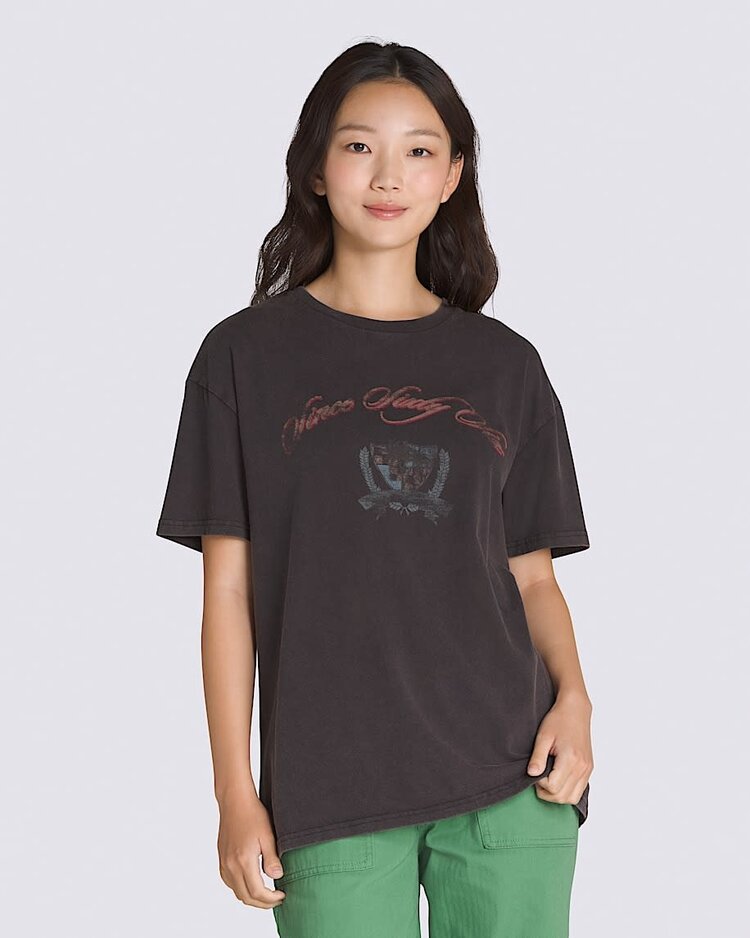 Vans Vans Palm Impresa Oversized Ss (Womens) | Black