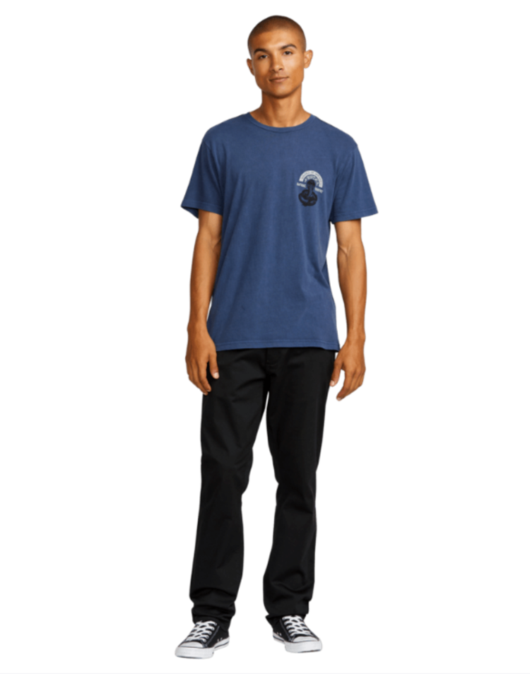 RVCA Rvca Snake Charmer Ss (Mens) | Moody Blue