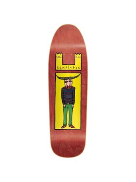 New Deal Templeton Bullman Screen Print Deck | Red