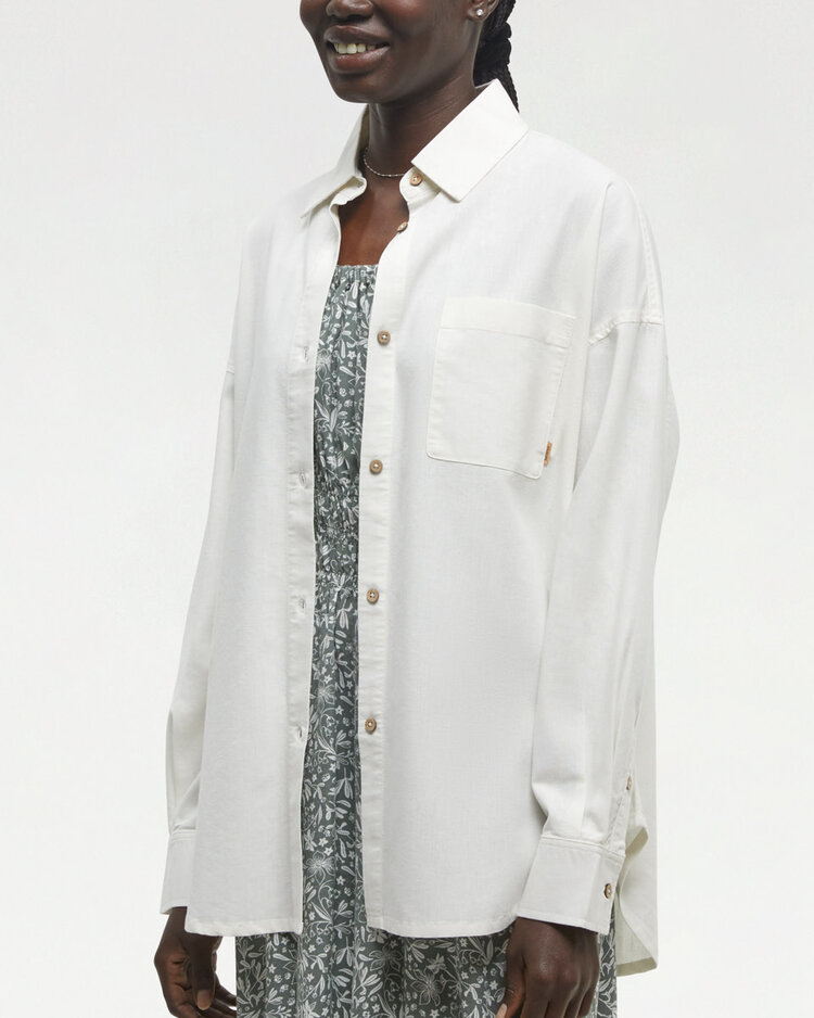 Tentree Tentree West End Shirt (Womens) | Undyed