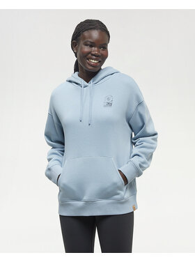 Tentree Tentree Clifftop Hoodie (Womens) | Blue Haze/Meteorite Black