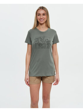 Tentree Tentree Plant T-Shirt (Womens) | Agave Green/Meteorite Black