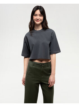 Tentree Tentree Laurelwood Crop T-Shirt (Womens) | Graphite