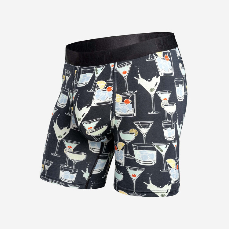 BN3TH Bn3Th Classic Icon Boxer Brief Print | Cocktails-Black