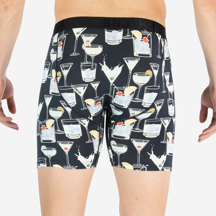 BN3TH Bn3Th Classic Icon Boxer Brief Print | Cocktails-Black
