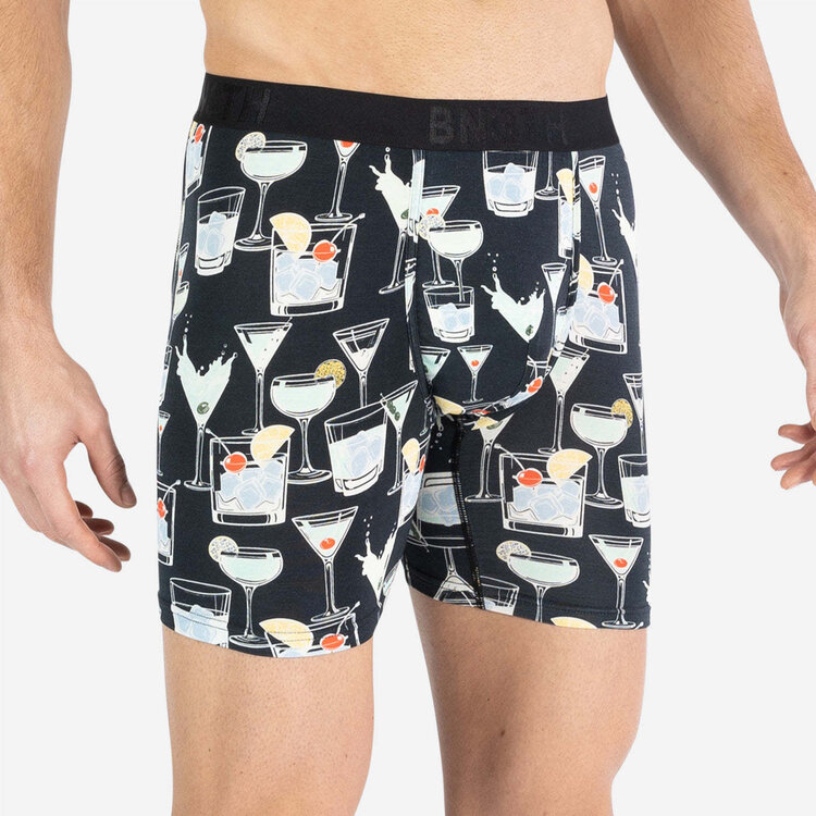 BN3TH Bn3Th Classic Icon Boxer Brief Print | Cocktails-Black