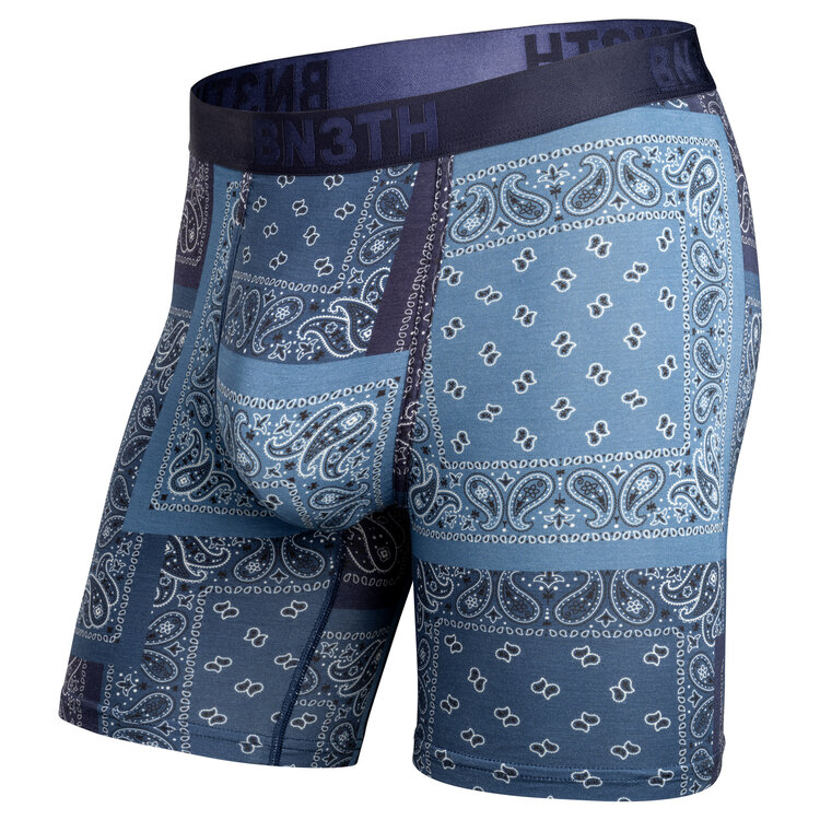 BN3TH Bn3Th Classic Icon Boxer Brief Print | Cowboy Bandana- Navy