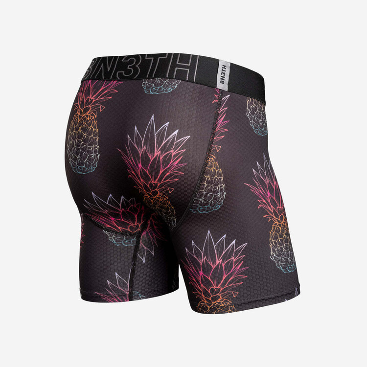 BN3TH Bn3Th Entourage Boxer Brief Print | Oversized Pineapple Fade-Black