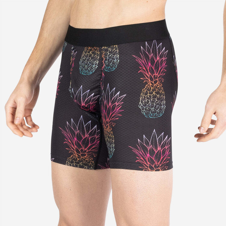 BN3TH Bn3Th Entourage Boxer Brief Print | Oversized Pineapple Fade-Black