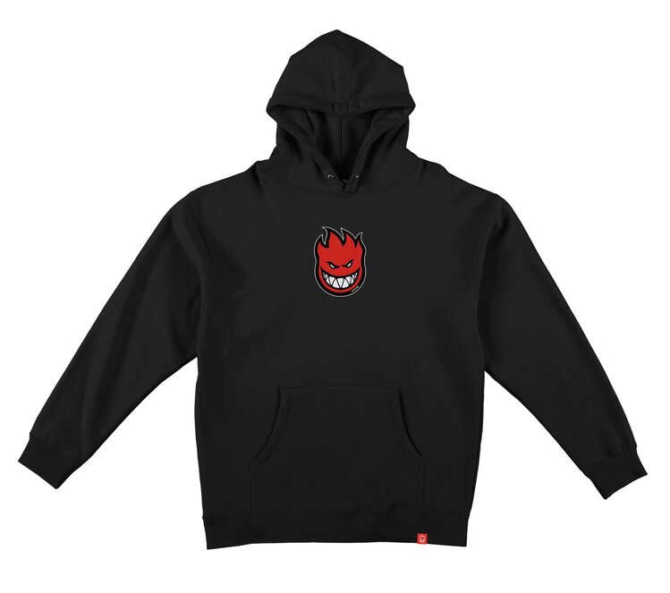 Spitfire Spitfire Bighead Mid Fill Hood (Mens) | Blk/Red/Blk/Wht Print