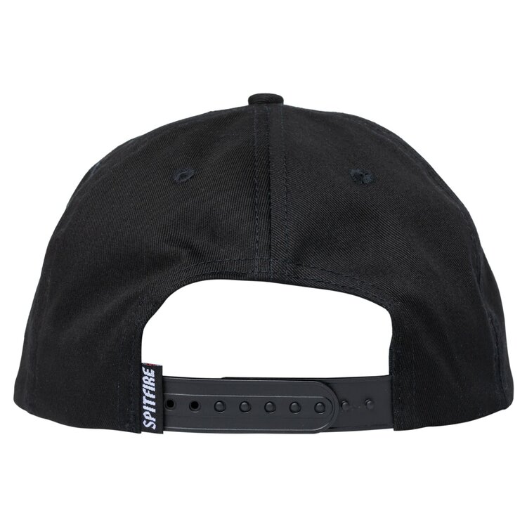 Spitfire Spitfire Flames Script Snapback (Mens) | Blk