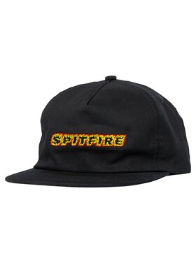 Spitfire Spitfire Flames Script Snapback (Mens) | Blk