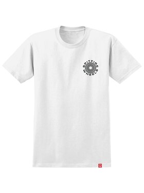 Spitfire Spitfire Classic '87 Swirl Fill S/S Tee (Mens) | Wht/Blk/Red Print