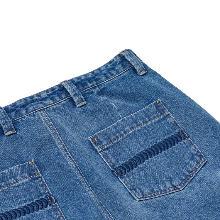 Spitfire Spitfire Classic '87 Denim Cargo Short (Mens) | Light Stone Wash