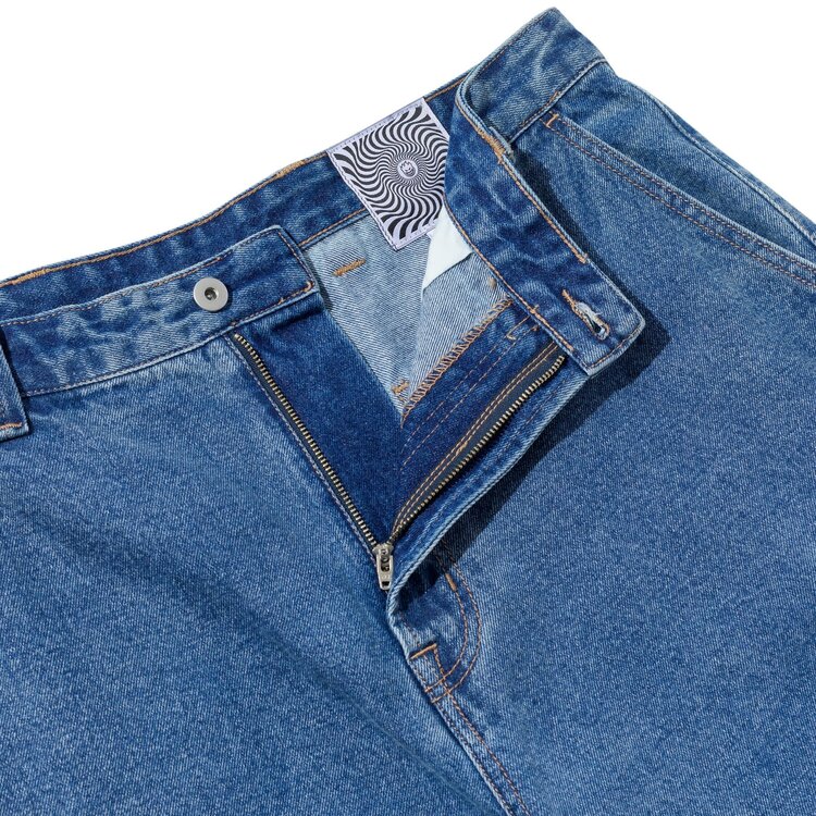 Spitfire Spitfire Classic '87 Denim Cargo Short (Mens) | Light Stone Wash