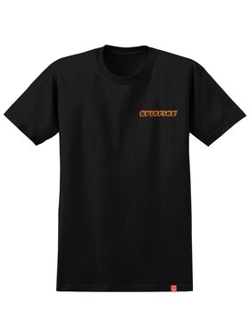 Spitfire Spitfire Og Classic Flame S/S Tee (Mens) | Blk/Red/Yel Print