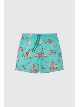 TEAMLTD TEAMLTD Swim Short (Mens) | Teal Cowboy Casino