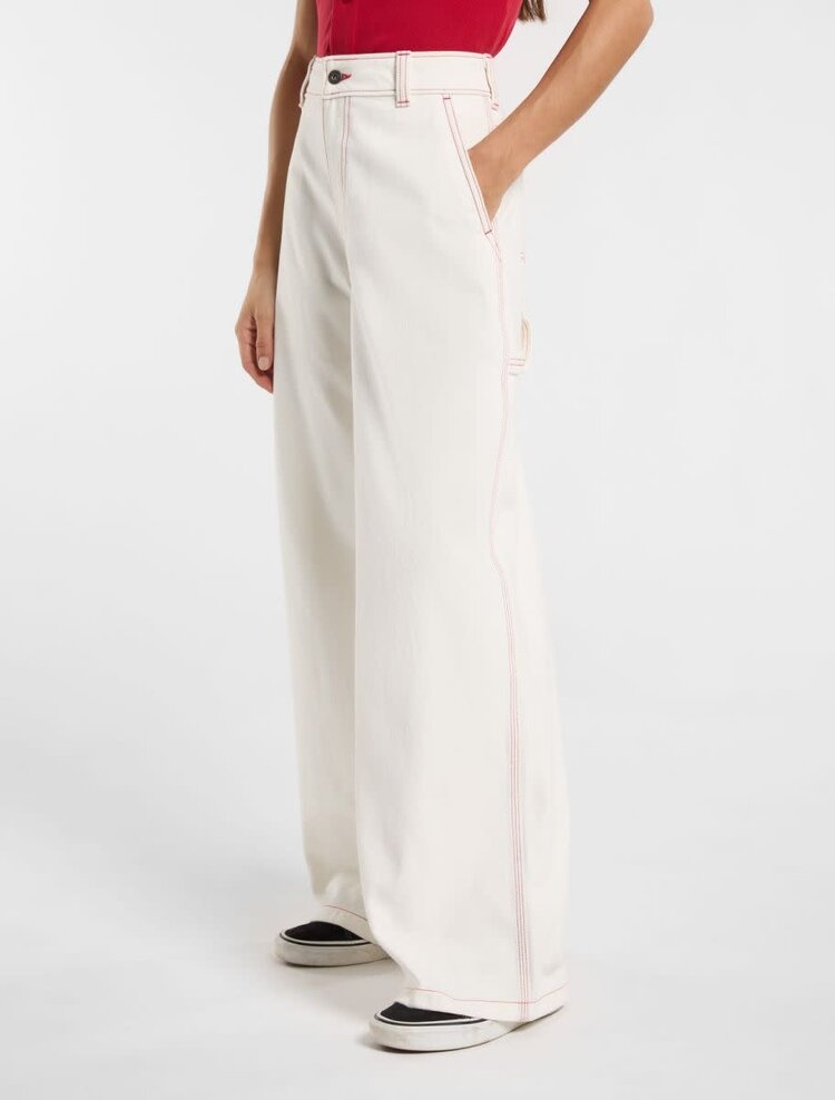 Dickies Dickies X Loose Denim Carpenter Pant (Womens) | Egret