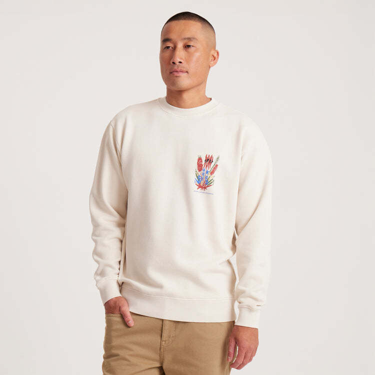 Roark Roark House Of Darwin Crew (Mens) | Bone