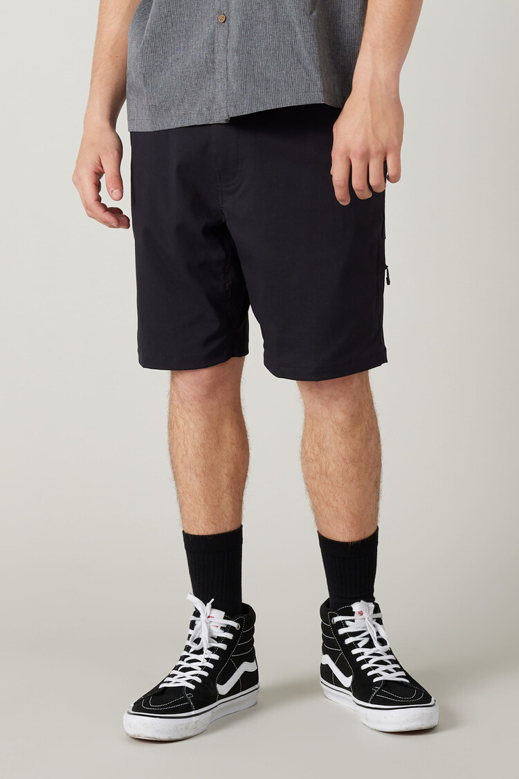 686 686 Everywhere Hybrid Short 9" (Mens) | Black