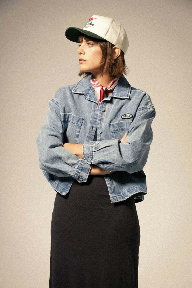 Brixton Brixton Utopia Overshirt (Womens) | Light Denim
