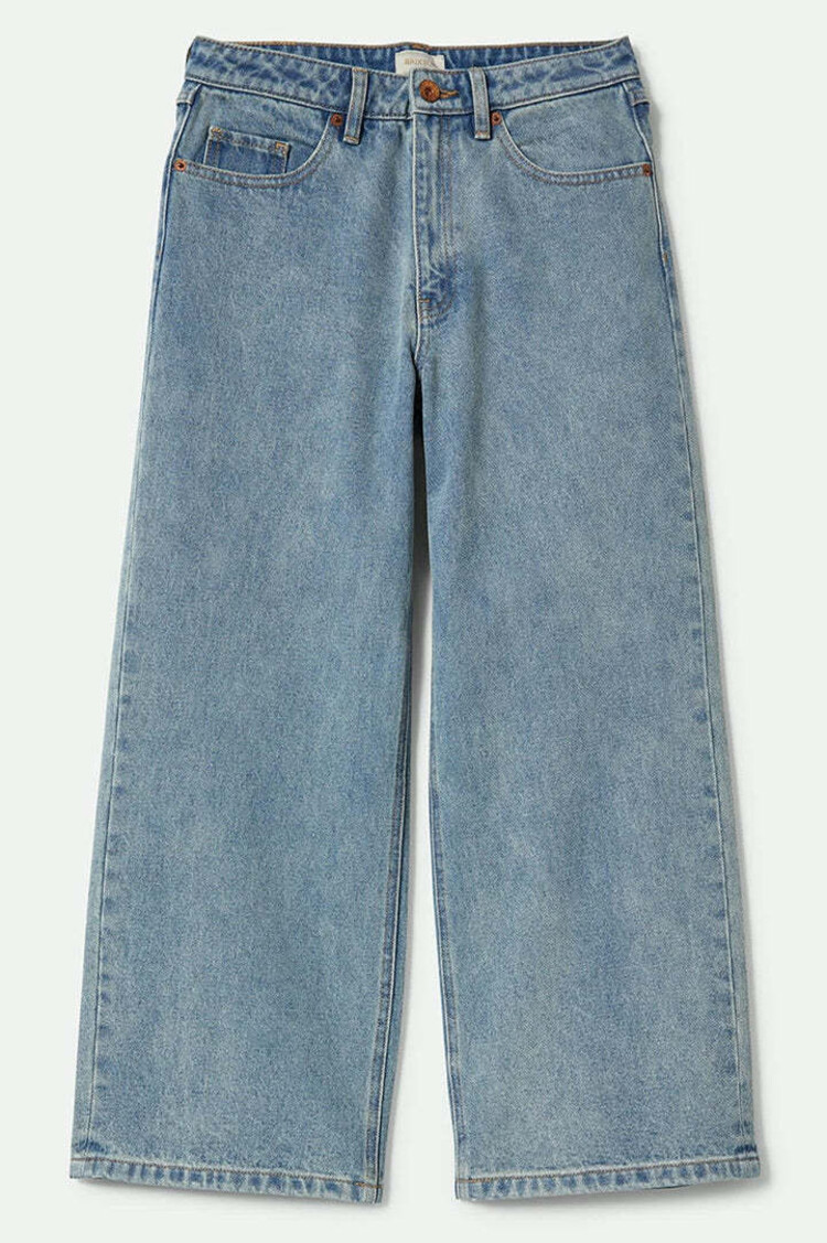 Brixton Brixton Margo Cropped 5 Pocket Pant (Womens) | Light Denim