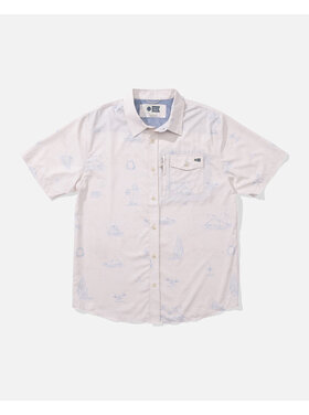 Salty Crew Salty Crew Helmsman Ss Tech Woven (Mens) | Oyster