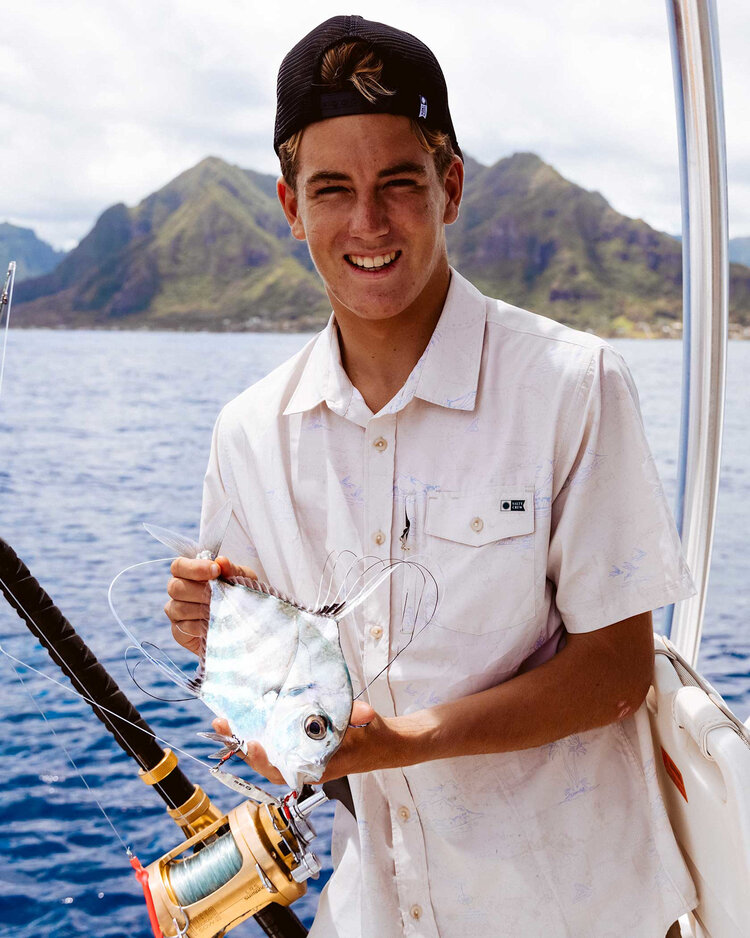 Salty Crew Salty Crew Helmsman Ss Tech Woven (Mens) | Oyster