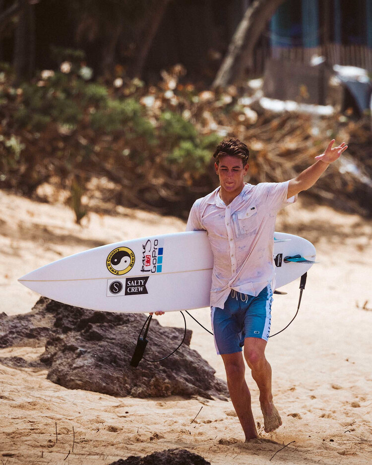 Salty Crew Salty Crew Helmsman Ss Tech Woven (Mens) | Oyster