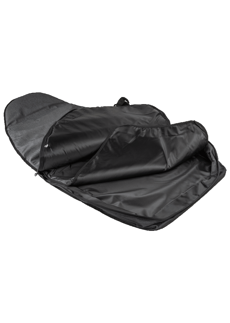 Ronix Ronix Dempsey Surf Case W/3D Fin Box 2025 | Charcoal/Orange